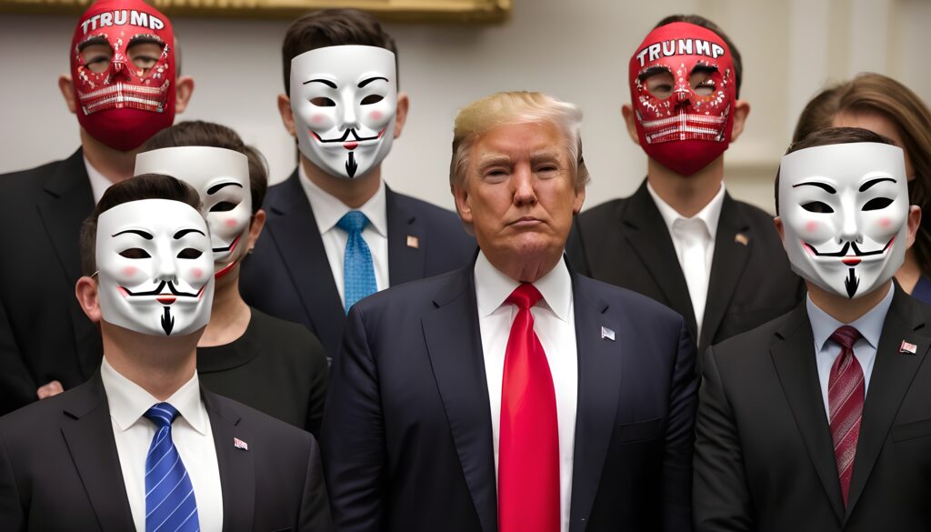 Why Does Anonymous Support Donald Trump in the 2024 Election?