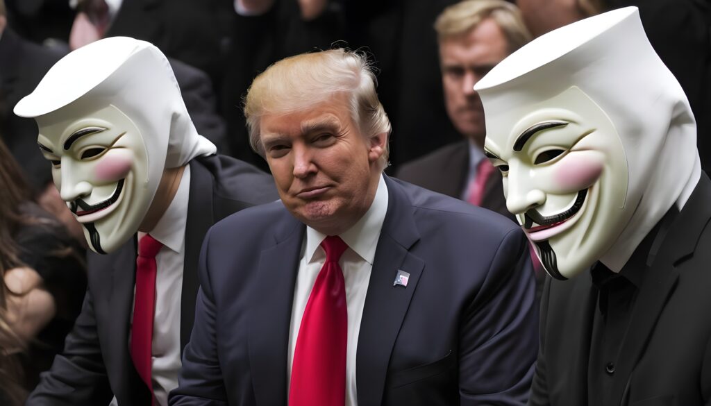 Anonymous Group Signal Support for Donald Trump in 2024 Presidential Bid