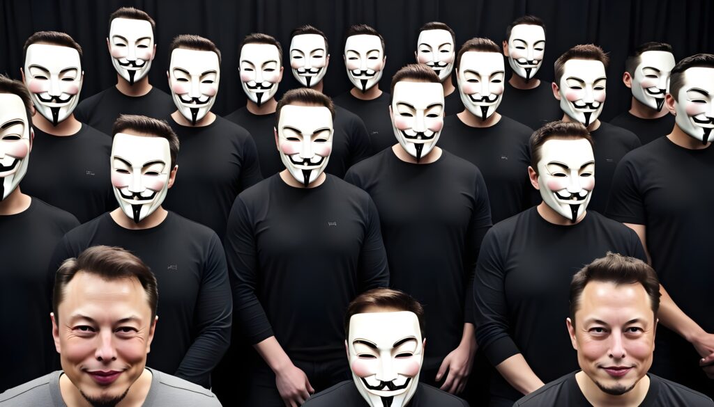 Does Anonymous like Elon Musk?