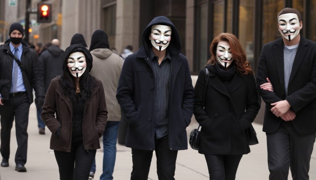 What is Anonymous fighting for?