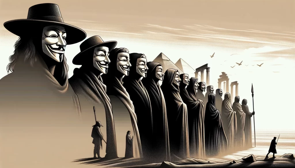 Who is anonymous in history?