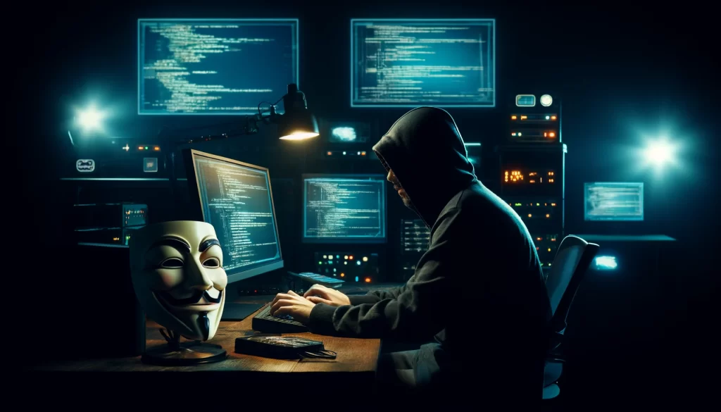What is an anonymous hacker?