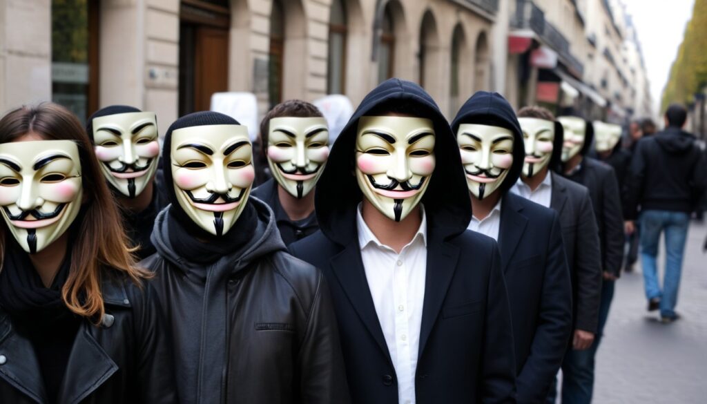 What Did Anonymous Group Do?