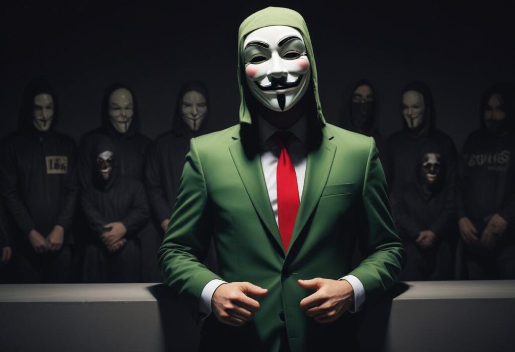 What are the Political Views of Anonymous (Group)?