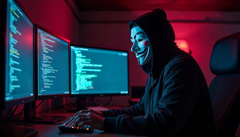 Who created the Anonymous mask?
