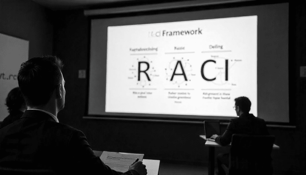 What is the RACI framework?