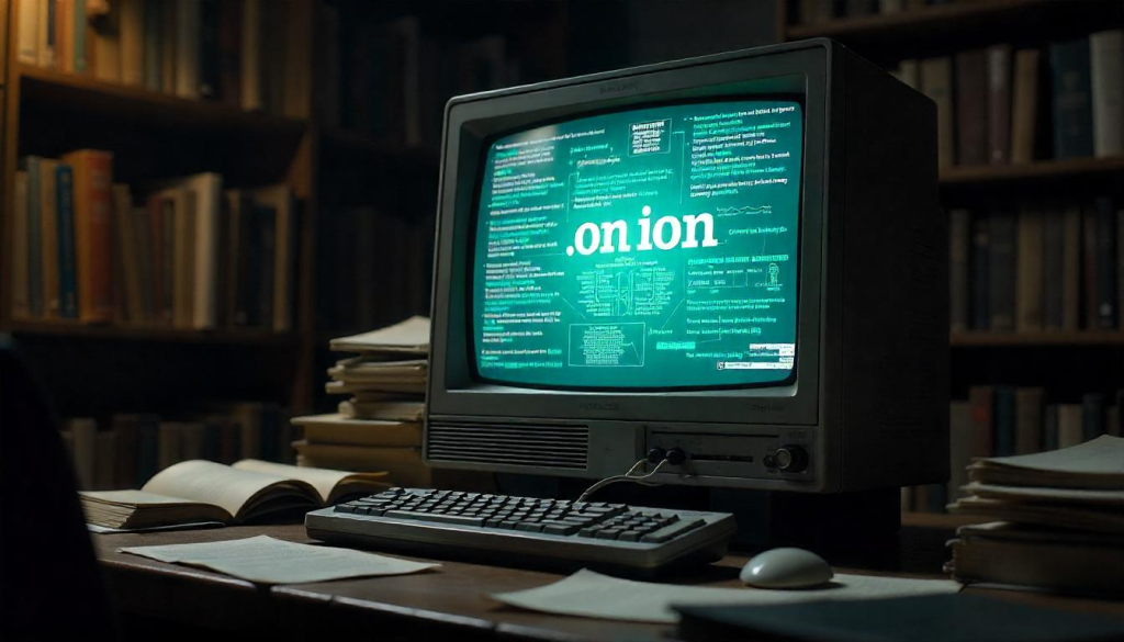 What are .onion sites?