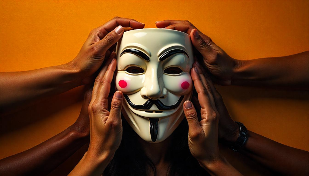 Is Anonymous on social media?