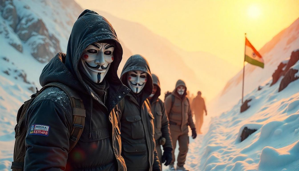 Anonymous Extends Support to India Amid Escalating Conflict with Pakistan