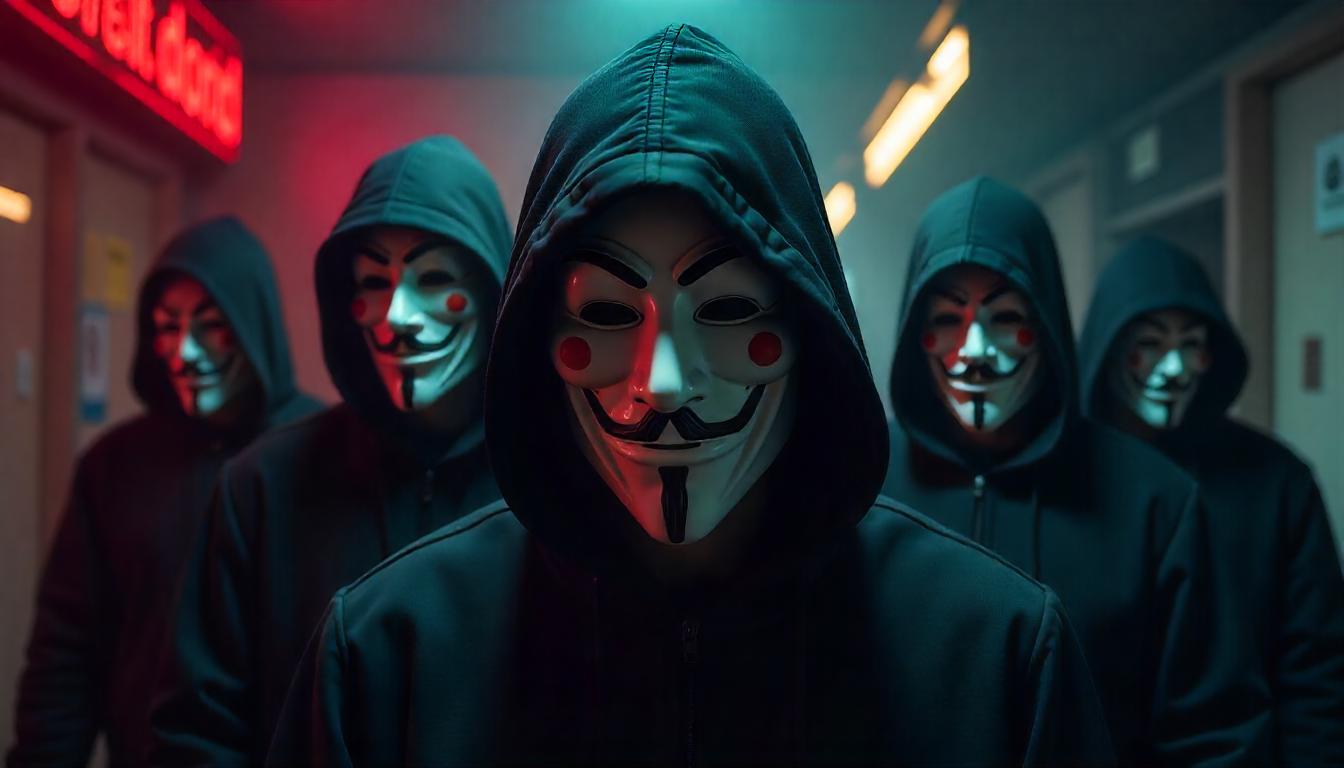 What drives individuals to become part of a faceless group like Anonymous?