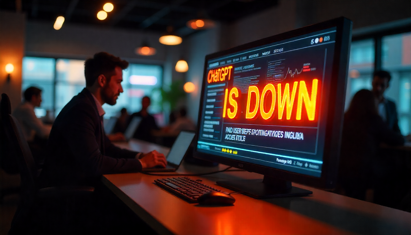 ChatGPT Is Down: Paid Users Report Access Issues