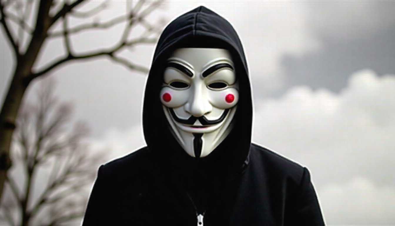 How does Anonymous claim responsibility for hacks?