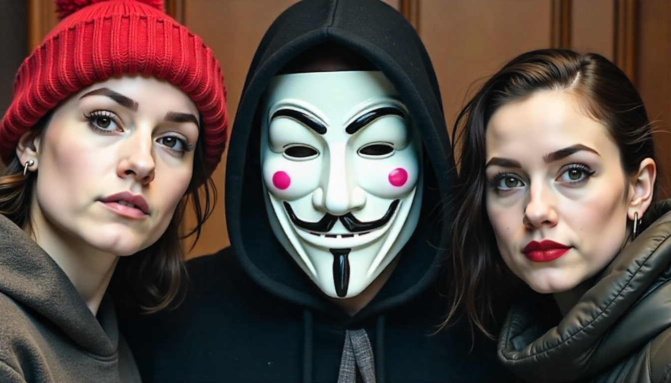 How does Anonymous choose which causes to support?