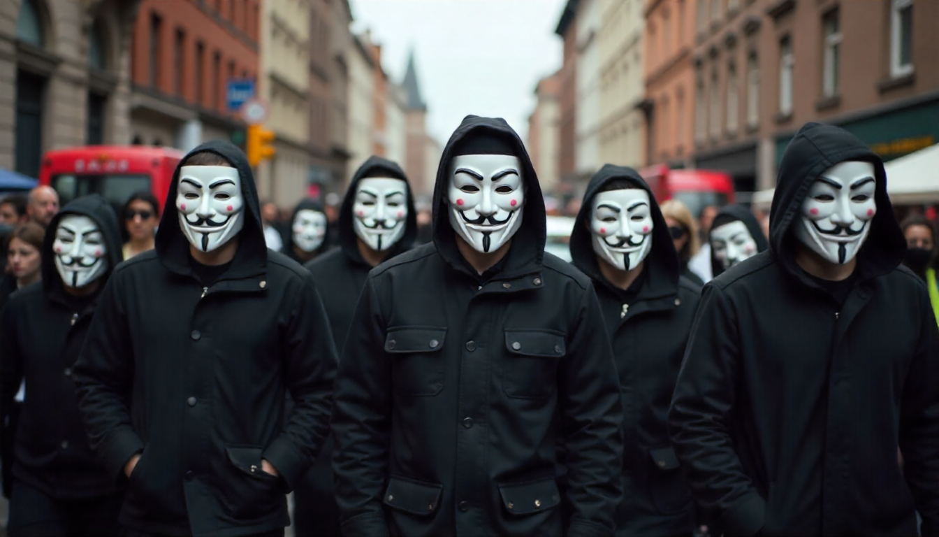 In what ways has Anonymous supported activists or protests?