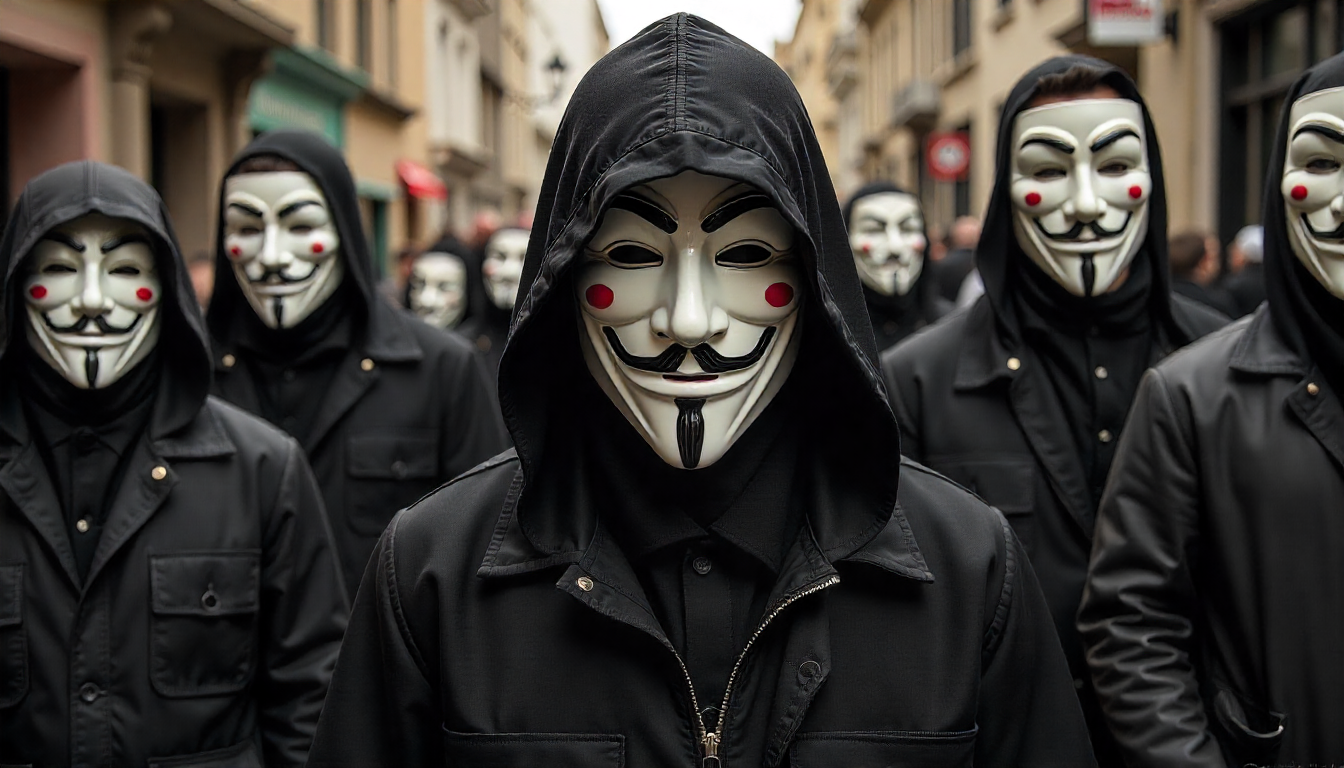 What is the central philosophy or ideology that motivates members of Anonymous