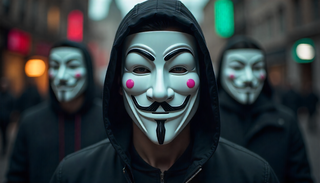 What risks do individuals face when participating in Anonymous?