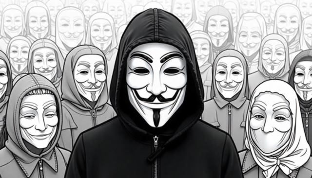 Why do Anonymous members value anonymity and secrecy?