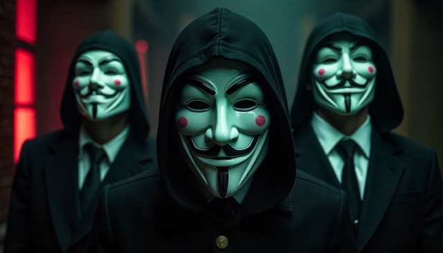 What is the connection between Anonymous and related groups like LulzSec or GhostSec?