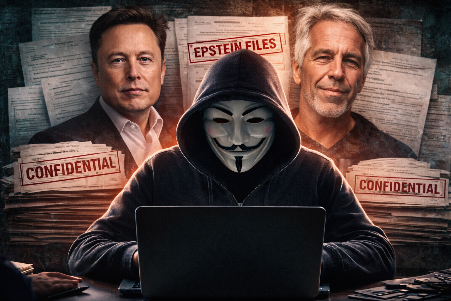 Anonymous Responds to Epstein Records: Online Discussion Involving Elon Musk Explained