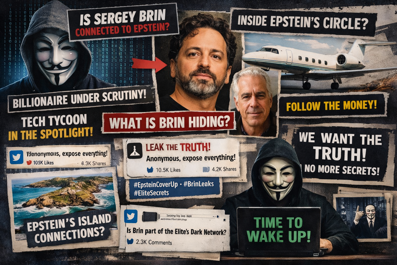Anonymous and the Epstein Debate: The Online Conversation Surrounding Sergey Brin