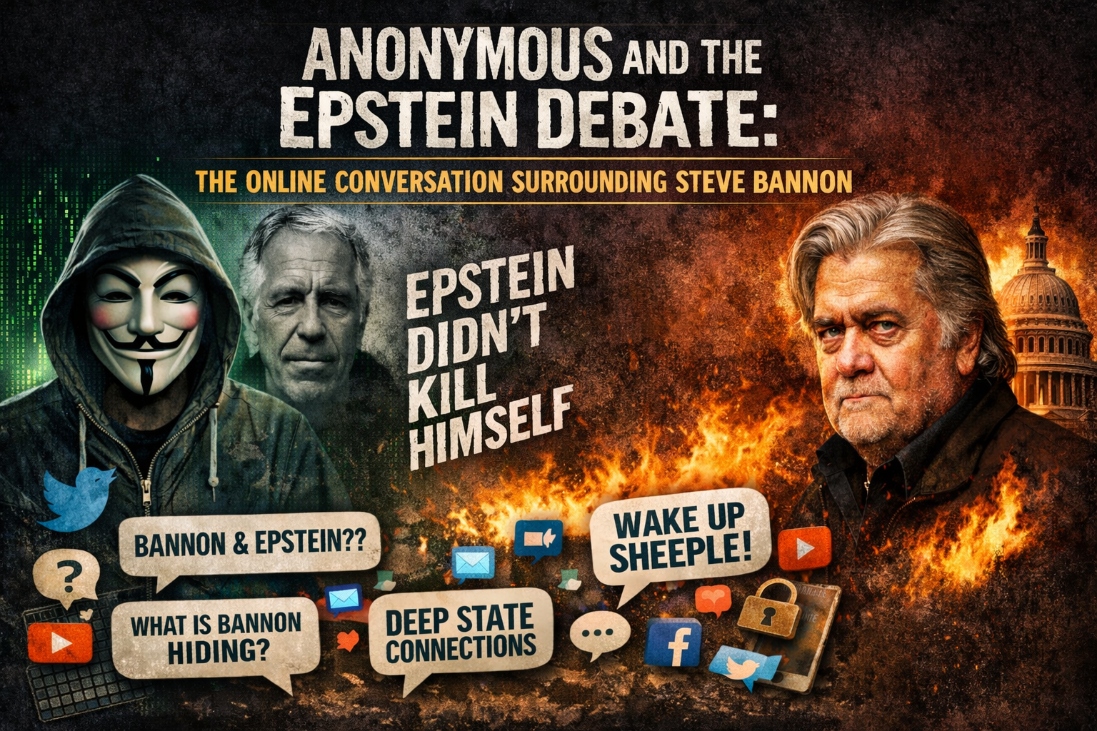 Anonymous and the Epstein Debate: The Online Conversation Surrounding Steve Bannon