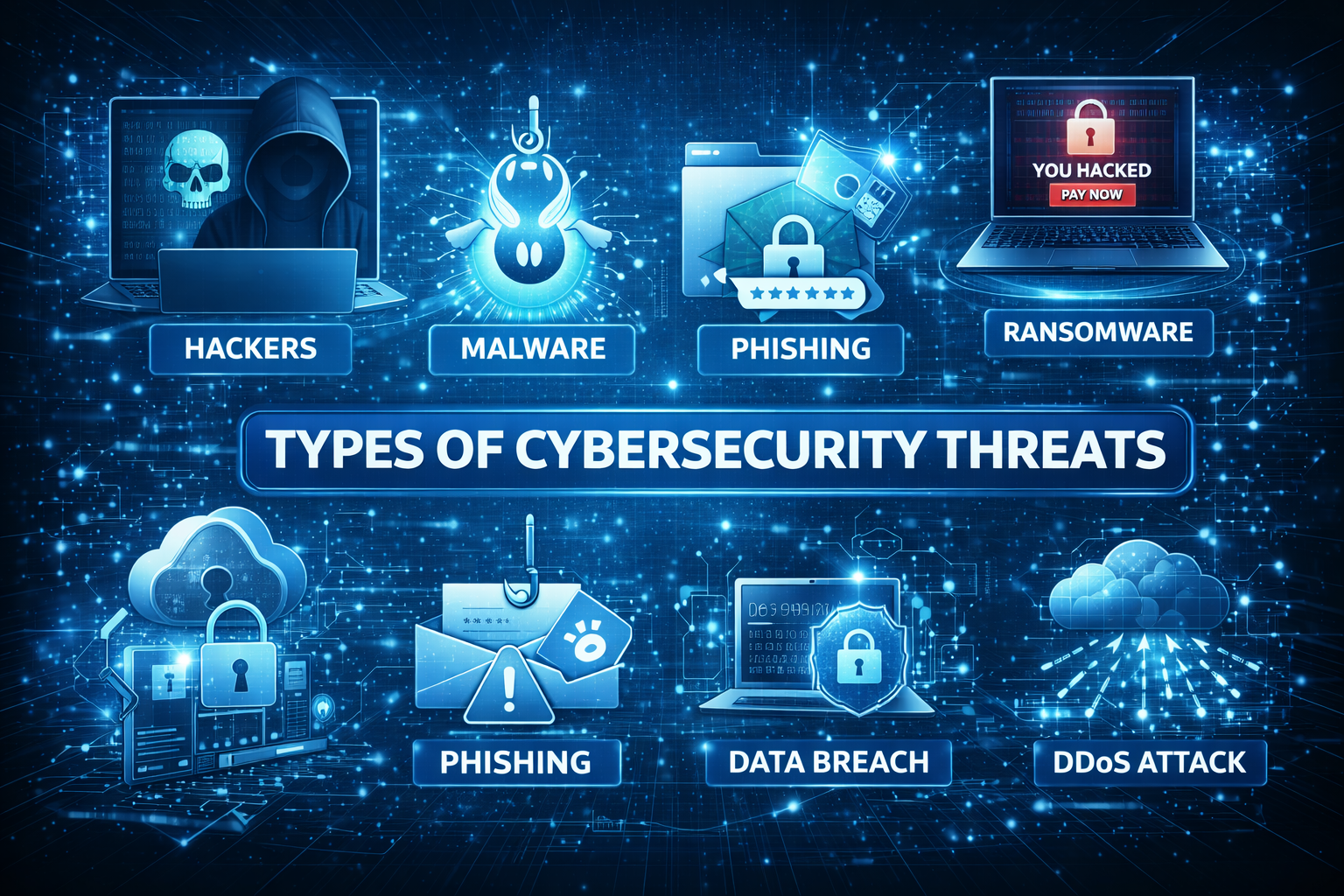 Types of Cybersecurity Threats