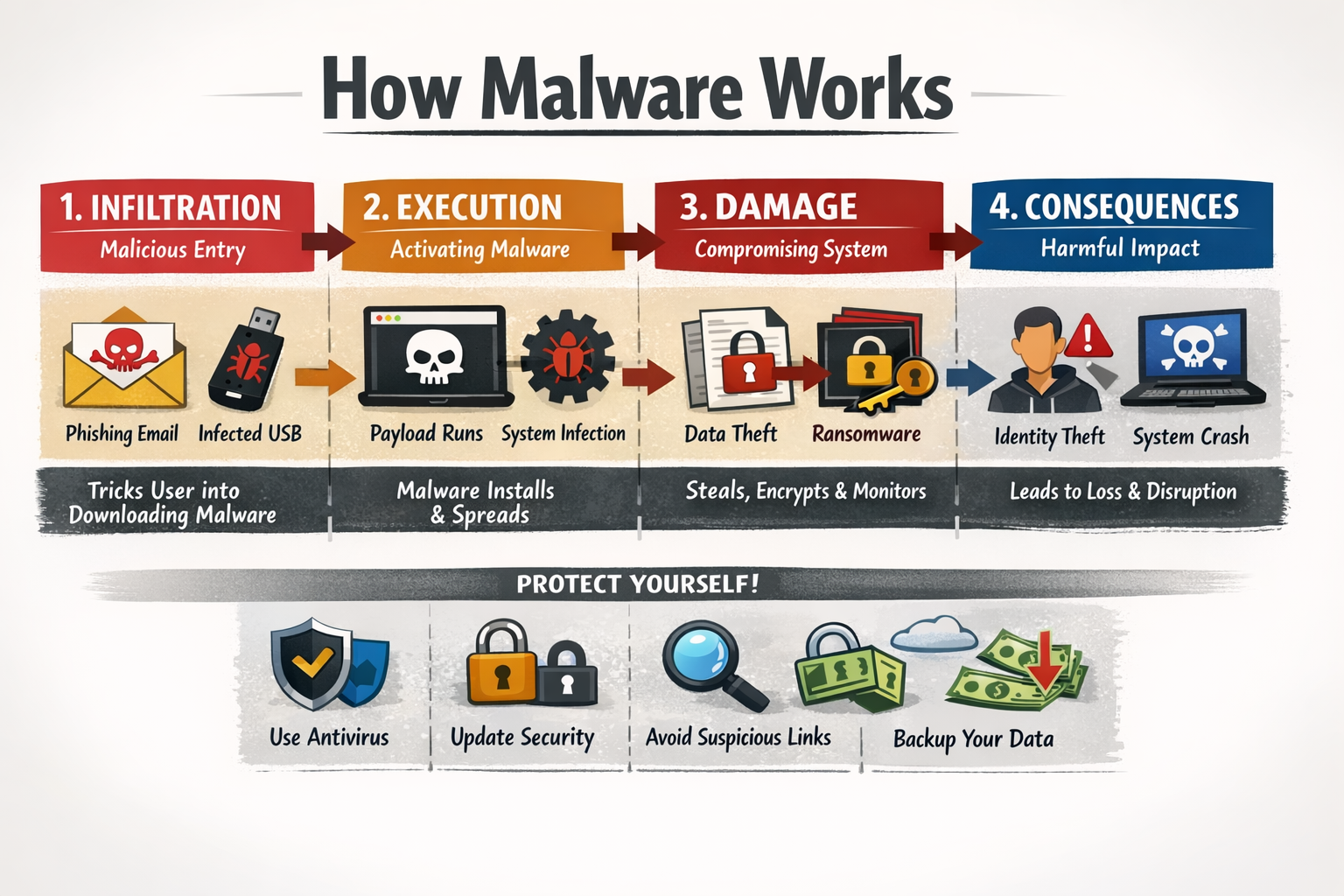 How Malware Works?