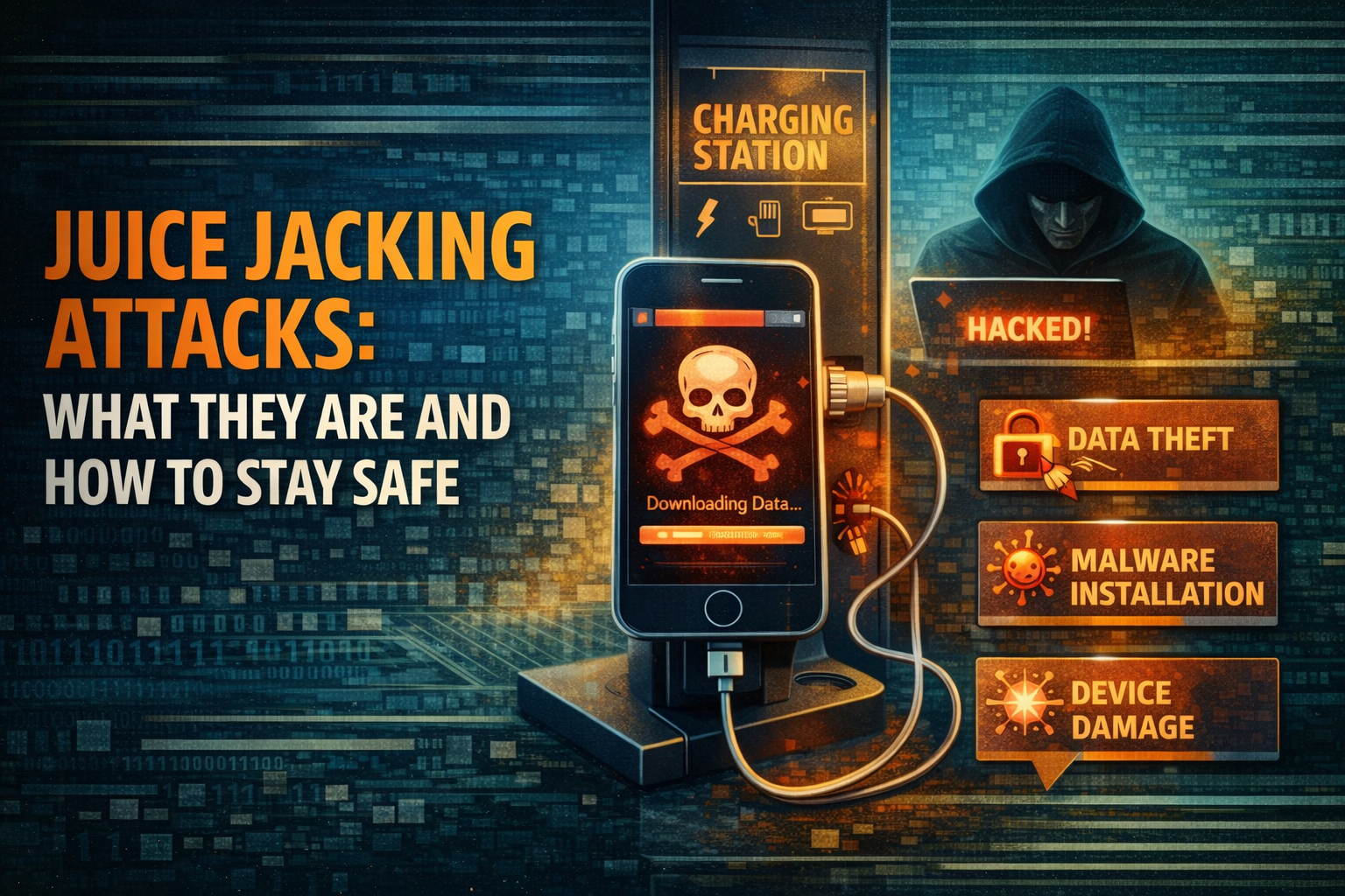 Juice Jacking Attacks: What They Are and How to Stay Safe