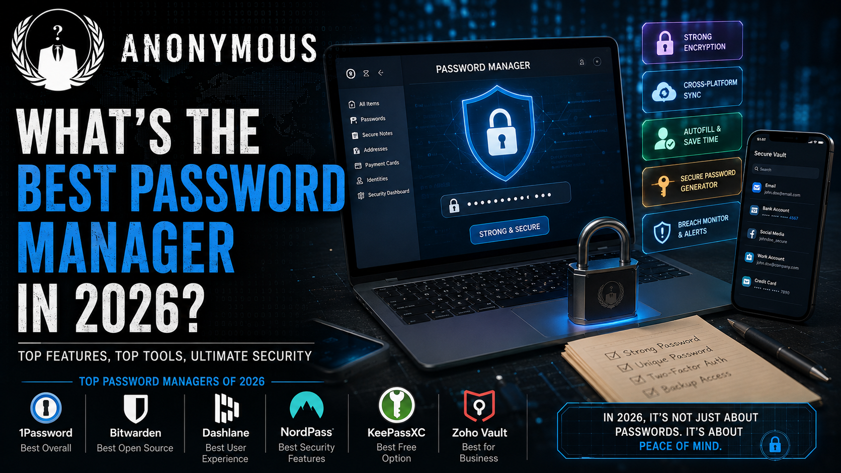 What's the Best Password Manager in 2026?