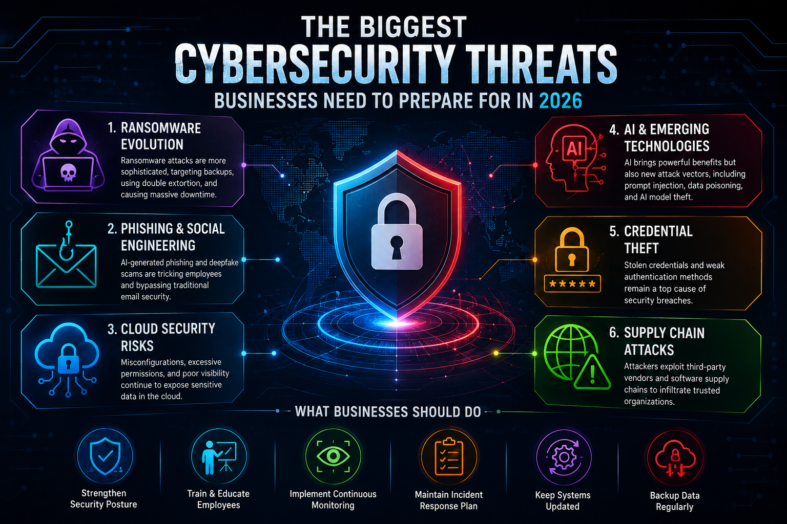 The Biggest Cybersecurity Threats Businesses Need to Prepare for in 2026