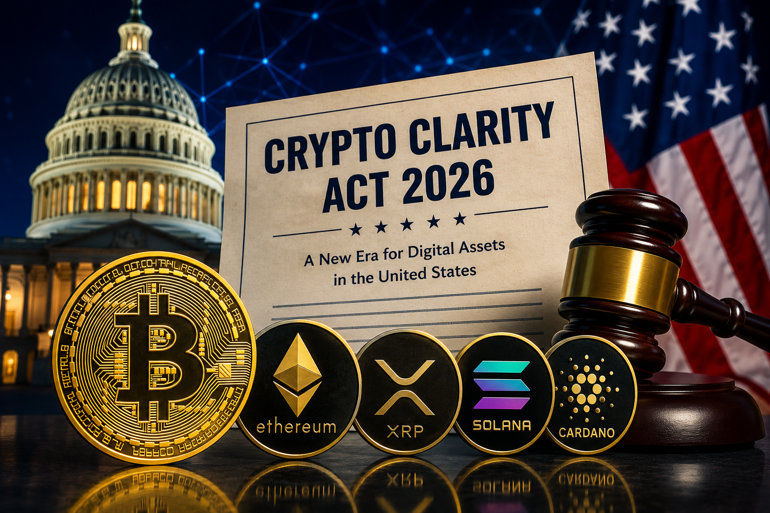Crypto Clarity Act 2026: What the New U.S. Bill Means for Bitcoin and Altcoins