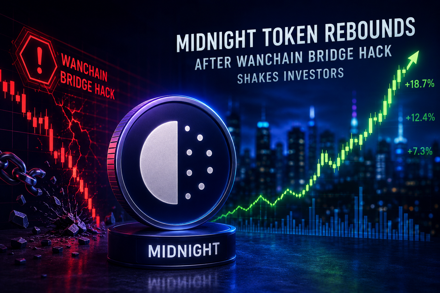 Midnight Token Rebounds After Wanchain Bridge Hack Shakes Investors