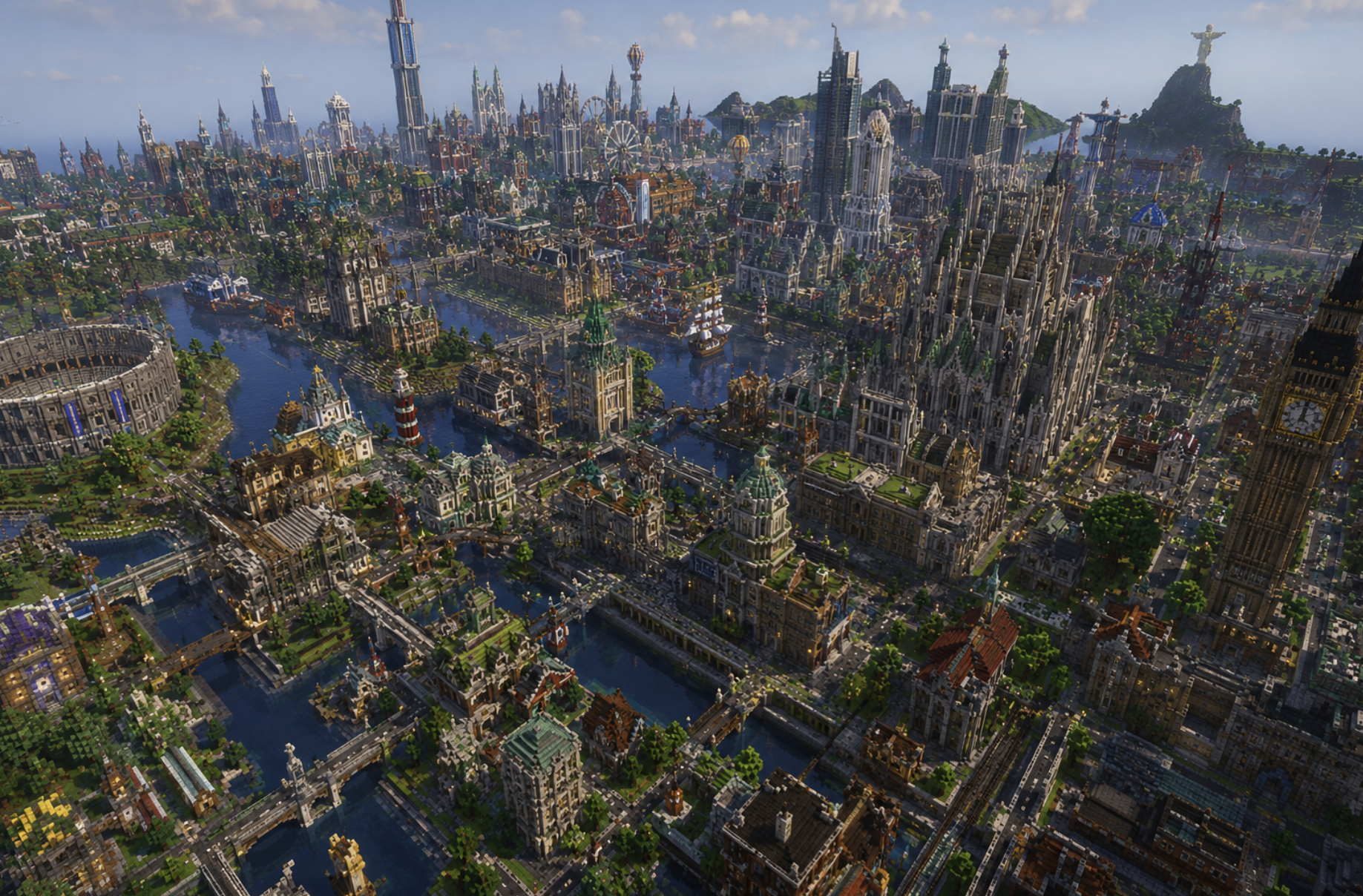 Hosting Optimized for Large Modpacks: Minecraft City Builds